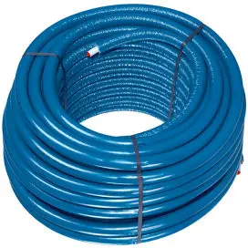 Uponor - Uni Pipe PLUS buis - 16mm - met isolatielaag 6mm - blauw (Per Meter) Bestel Nu