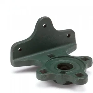 Beperkt Aanbod Wandflens voor handzwengelpomp - groen