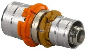 Uponor S-Press verloop koppeling - pers x pers - 40mm x 32mm Topkwaliteit