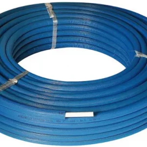 Henco - meerlagenbuis met 6mm isolatie - 16 x 2mm - PE - blauw - Rol 50 m Beperkte Voorraad