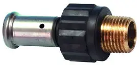 Rechtstreeks Van De Fabrikant Henco - draad koppeling - pers x buitendraad - 50mm x 1-1/2" - pvdf