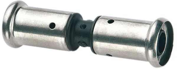 Henco - Koppeling - pers x pers - 26mm x 26mm - pvdf Premium