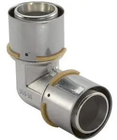 Uponor S-Press knie 90° - pers x pers - 40mm x 40mm Seizoensaanbieding