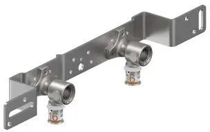 Uponor S-Press Plus montagebeugel - pers x binnendraad - 16mm x 1/2" - hoh 150mm -Smart Aqua - Kiwa Beperkt Aanbod