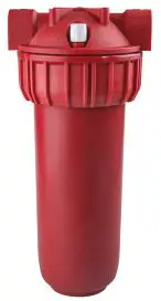 Atlas Filtri - filterhuis - rode klok - type Senior Plus HOT 3P AFP SX AB - binnendraad x binnendraad - 3/4" x 3/4 Meest Verkocht