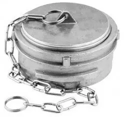 Wereldwijde Verzending Guillemin koppeling - Blindkap - DN80 - RVS