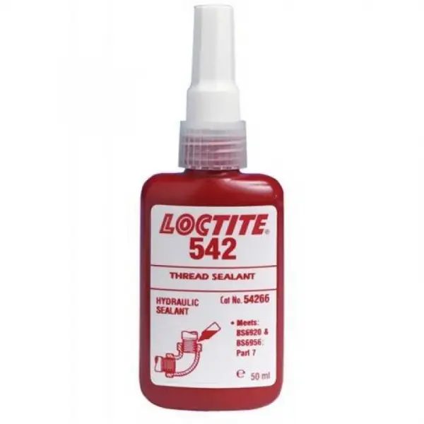 Tijdelijk Beschikbaar Loctite 542 Schroefdraadborging Medium tot 3/4" (50ml)
