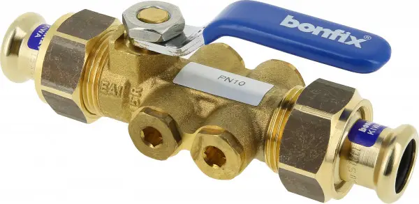 Bonfix - TerugstroomBeveiligings-Eenheid - met aftapgelegenheid - EA 15 - 2 x press Voordeelprijs