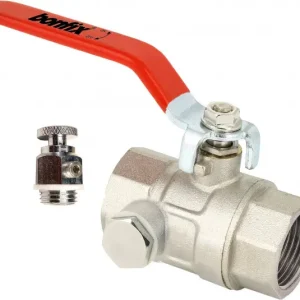 Must-Have Bonfix Kogelkraan - met aftapgelegenheid - 1-1/2" binnendraad PN30