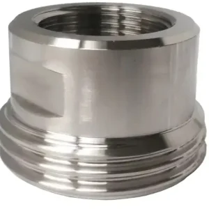 Budget Melkkoppeling - Zuivelkoppeling - DIN 11851 - Opschroefdraadstuk - DN20x3/4" - RVS 316