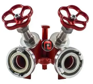 Favoriet Storz 2-weg-Splitter - Verdeler aluminium - In 1x DN81 > uit 2x DN81 - rood