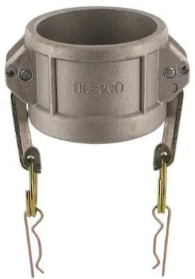 Direct Beschikbaar Camlock Afdichtkap - Type DC - Aluminium - 3" - DN 75 - DC300