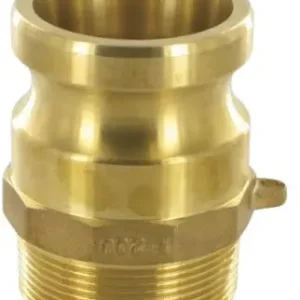 Camlock Mannelijk met Buitendraad - Type F - Messing - 4” - DN 100 - F400 Veilige Betaling