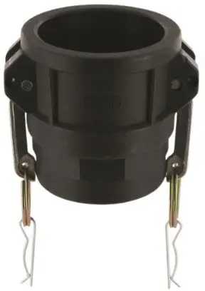 Camlock Vrouwelijk met Binnendraad - Type D - PP (Polypropyleen) - 2” - DN 50 - D200 Lage Prijs