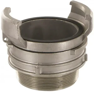 Guillemin koppeling x buitendraad - met vergrendeling - DN20 x 3/4" - RVS 316 Fabrieksprijs