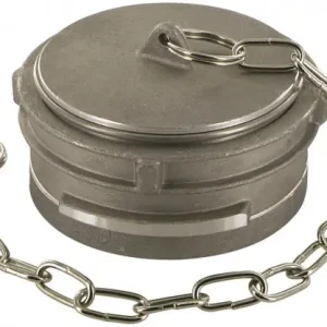 Korting Guillemin koppeling - Blindkap - met vergrendeling - DN40 - RVS 316