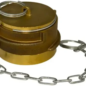 Geld-Terug-Garantie Guillemin koppeling - Blindkap - met vergrendeling - DN50 - messing