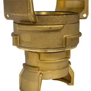 Guillemin Koppeling reducerend - met vergrendeling - DN100 x DN80 - messing Nieuwe Collectie