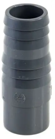 Korting Druk PVC slangtule met lijmaansluiting - 16 x 16-18mm - 10 bar