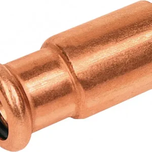 Premium Bonfix Pressfitting roodkoper WATER Insteekkoppeling Ø22 x 15 - insteek x press - (m-profiel)