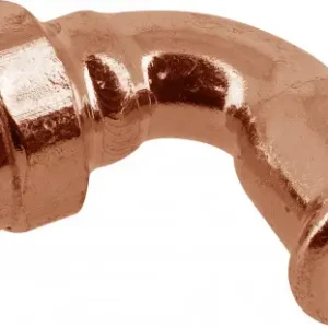 Rechtstreeks Van De Fabrikant Bonfix Pressfitting roodkoper WATER Kniekoppeling 90° 3/4 x 18 - lange binnendraad x press - (m-profiel)