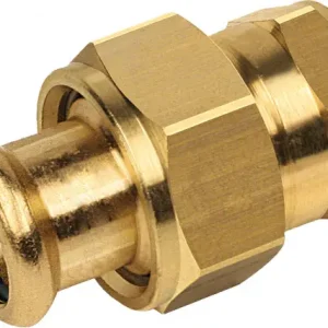 Superprijs Bonfix Pressfitting roodkoper WATER 3-delige koppeling - met vlakke dichting 1 x 22 - binnendraad x press - (m-profiel)