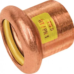 Veilige Betaling Bonfix Pressfitting roodkoper GAS Eindkoppeling 22 - 1 x press - (m-profiel)