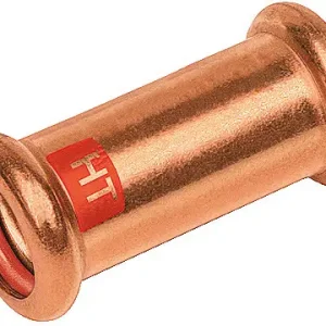 Wereldwijde Verzending Bonfix Pressfitting roodkoper SOLAR Overschuifkoppeling 15 x 15 - 2 x press - (m-profiel)