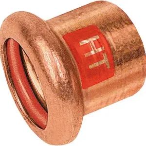 Origineel Bonfix Pressfitting roodkoper SOLAR Eindkoppeling 54 - 1 x press - (m-profiel)