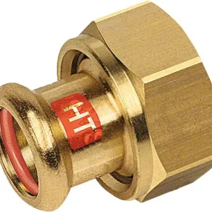 Shop Nu Bonfix Pressfitting roodkoper SOLAR Wartelkoppeling 3/4 x 18 - met vlakke dichting - press x binnendraad - (m-profiel)