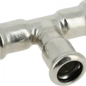 Wereldwijde Verzending Bonfix Pressfitting RVS 316L T-koppeling 28 x 28 x 28 - 3 x press - (m-profiel)