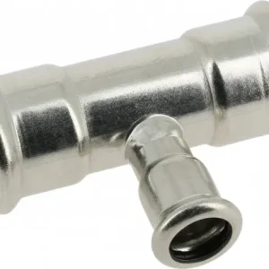 Op = Op Bonfix Pressfitting RVS 316L T-koppeling - verlopend 54 x 35 x 54 - 3 x press - (m-profiel)