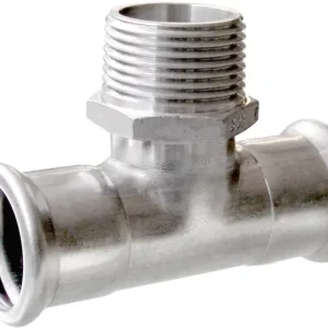 Beste Prijs Bonfix Pressfitting RVS 316L T-koppeling 22 x 3/4 x 22 - press x buitendraad (R) x press - (m-profiel)