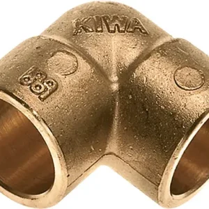 Topkwaliteit Bonfix Messing soldeerfitting Knie 12 x 12 - 2 x capillair