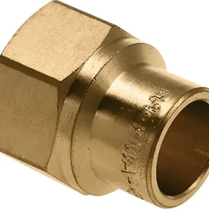 Bonfix Messing soldeerfitting Schroefbus 2 x 54 - binnendraad x capillair - 85260 Weekendaanbieding