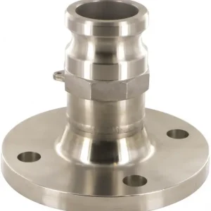 Camlock koppeling - Mannelijk x Flens - DN100 - RVS 316 Express Levering