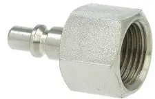 Euroline - Insteeknippel voor snelkoppeling - Binnendraad - 1/2" - verzinkt staal Koop Online