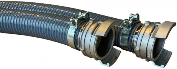 Universele Slang Zuig-Pers - Compleet met Guillemin Koppelingen - 50mm - 8meter Uitverkoop