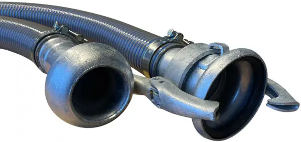 Universele Slang Zuig-Pers - Compleet met Perrot Cardan Koppelingen - 63mm - 1meter Plaats Bestelling