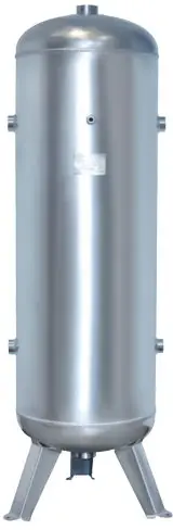 Verticaal tank 50L 11 bar RVS Aanbieding