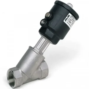 2-w RVS Pneumatisch afsluiter G1 1/2" NC Nieuw Model