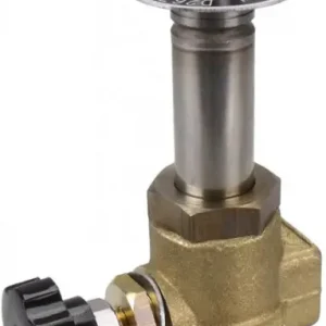 2/2-w.m.v. G1/4" NC haaks/regel. (viton) Exclusief