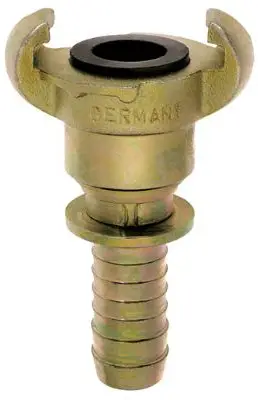Geld-Terug-Garantie Lüdecke klauwkoppeling SKB-DR met slangtule & borgrand draaibaar - SKB 19-DR - 3/4" (19 mm)