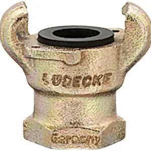 Hete Deal Lüdecke klauwkoppeling KIA met NPT binnendraad - KIA 34 - 3/4" (DN19)