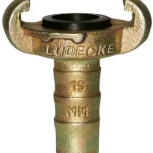 Populair Lüdecke klauwkoppeling SKG met slangtule - SKG 8 - 1/8" (8 mm)
