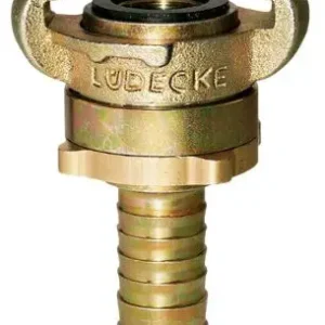 In De Mode Lüdecke klauwkoppeling SSG met slangtule - SSG 19 - 3/4" (19 mm)