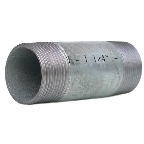 Wereldwijde Verzending Pijpnippel Nr.23 Gegalvaniseerd 1” x 100mm