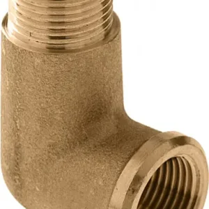 Snelle Levering Bonfix messing knie - 3/4'' binnendraad x buitendraad