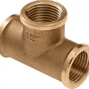 Professioneel Bonfix messing t-stuk - 1/8” Binnendraad