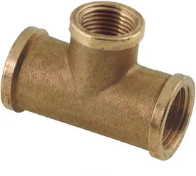 Bonfix Draadfitting T-stuk - verlopend 1/2 x 3/8 x 1/2 - 3 x binnendraad Bulkbestelling